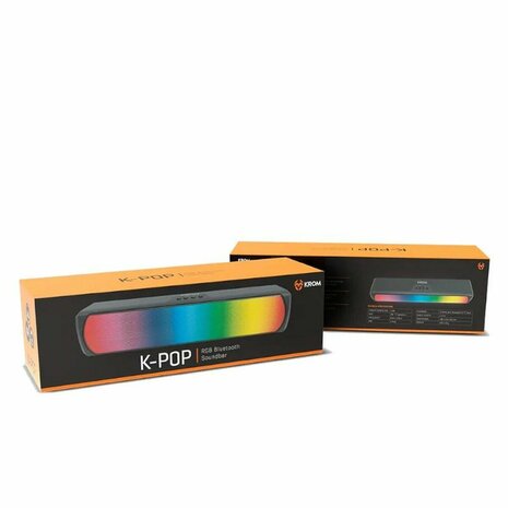 Krom NXKROMKPOP Zwart 6 W Bluetooth luidspreker 4
