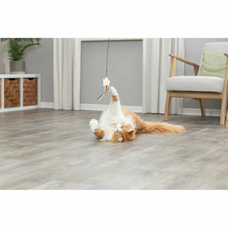 Kattenspeeltje Trixie Polyester Pluche Plastic 6