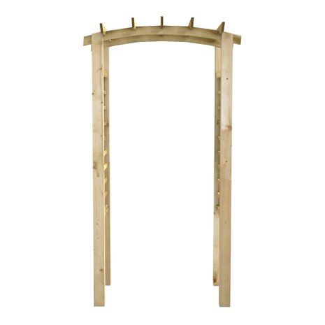Tuinboog 110x60x210 cm geïmpregneerd massief grenenhout 3