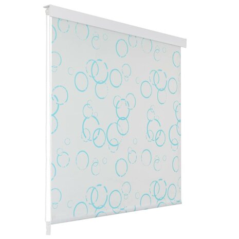 Rolgordijn voor douche 140x240 cm bubbel 1