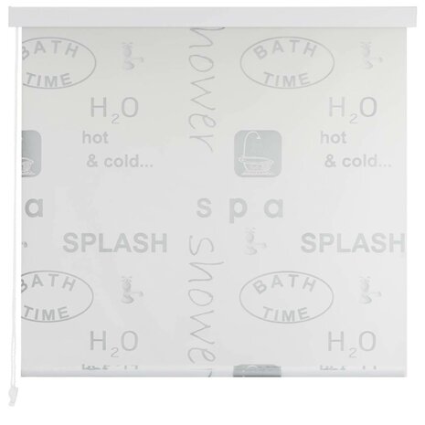 Rolgordijn voor douche 140x240 cm splash 2