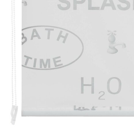 Rolgordijn voor douche 140x240 cm splash 5