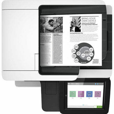 All-in-one printer HP LaserJet Enterprise M528dn 6