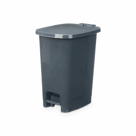 Pedaalemmer ABK-142 Antraciet Plastic 25 L (6 Stuks) 2