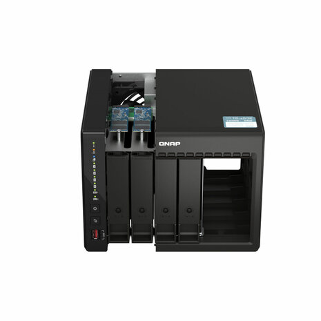 Netwerkopslag NAS Qnap TS-453E-8G Zwart Intel Celeron Intel Celeron J6412 2