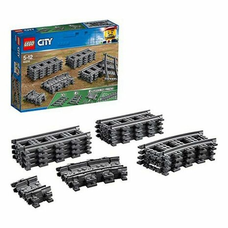 Playset   Lego City 60205 Rail Pack         20 Onderdelen   2