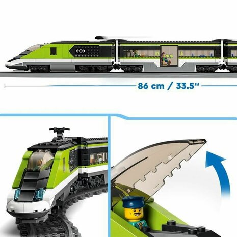 Bouwspel   Lego City Express Passenger Train         Multicolour   3