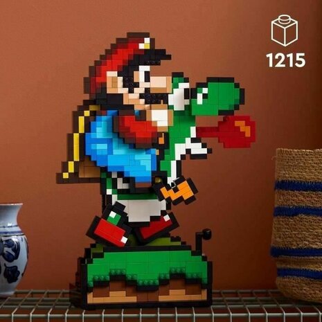 Bouwspel Lego Super Mario World™ Mario and Yoshi 2