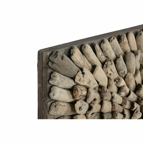 Wanddecoratie Home ESPRIT Natuurlijk Mediterrane 120 x 10 x 60 cm 2