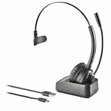 Hoofdtelefoon met microfoon NGS BUZZ BLAB Zwart 1