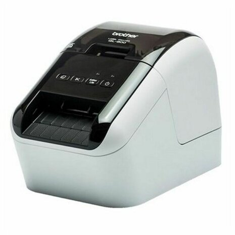 Thermische Printer Brother QL800ZX1 USB Grijs Wit/Zwart Zwart/Gris 3
