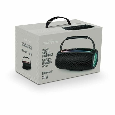 Draagbaar luidsprekersysteem BigBen Party Mainstream 3 Zwart 30 W Bluetooth luidspreker 6