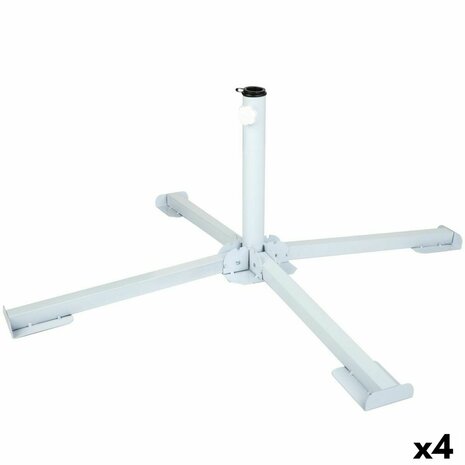 Parasolvoet Aktive Wit Plastic Spons EPS 85 x 31 x 85 cm (4 Stuks) 1