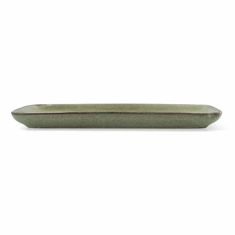 Serveerschaal Bidasoa Ikonic Groen Keramisch 28 x 14 cm (Pack 4x) 4