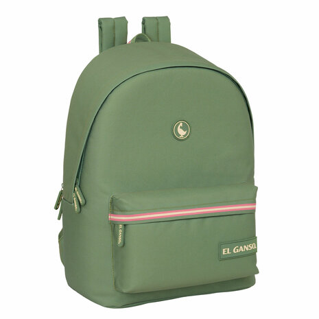 Laptoptas El Ganso +usb el ganso basics Groen 31 x 44 x 18 cm 1
