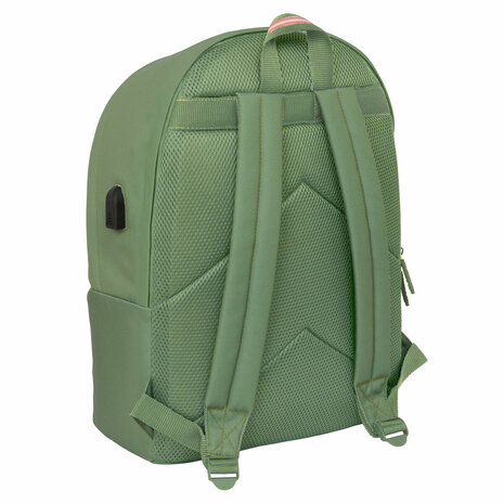 Laptoptas El Ganso +usb el ganso basics Groen 31 x 44 x 18 cm 5