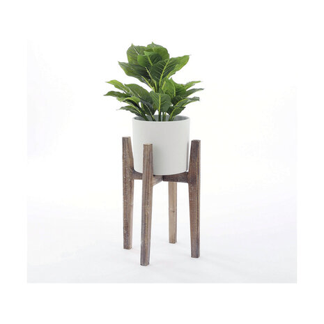 Bloempotstandaard Mica Decorations Ascot Bloempotstandaard Hout 48 x 33 x 33 cm 6