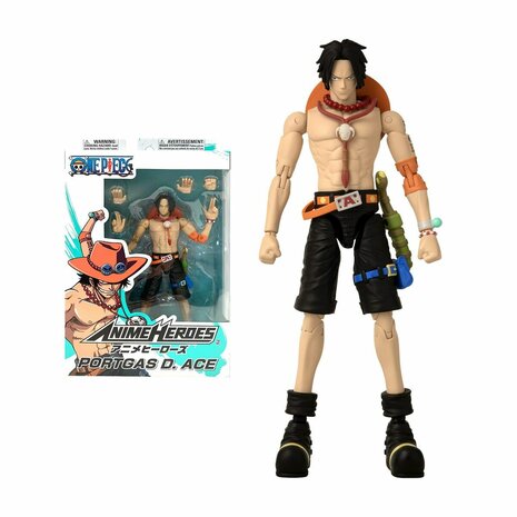 Actiefiguur One Piece Bandai Anime Heroes: Portgas D. Ace 17 cm 1