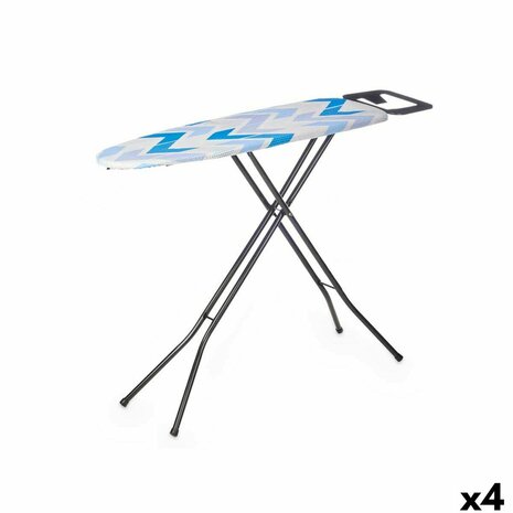 Strijkplank Kipit 18359-02 CB-220 Blauw Wit Polyester Katoen (4 Stuks) 1