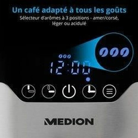 Drip Koffiemachine Medion 900 W 1,2 L 5