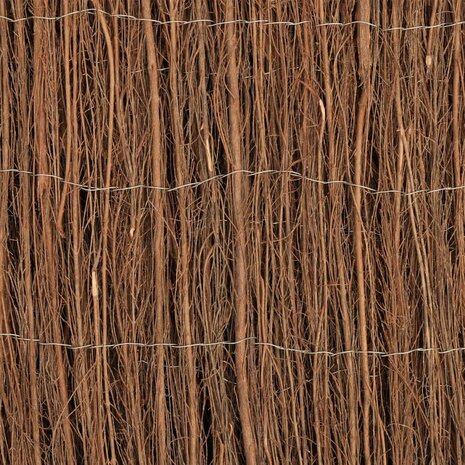Scherm 400x100 cm rijshout 4