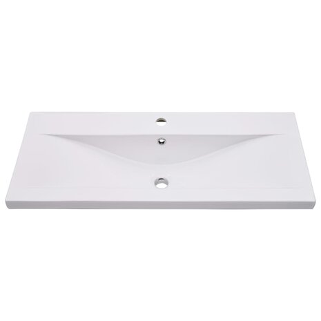 Inbouwwastafel 91x39,5x18,5 cm keramiek wit 3