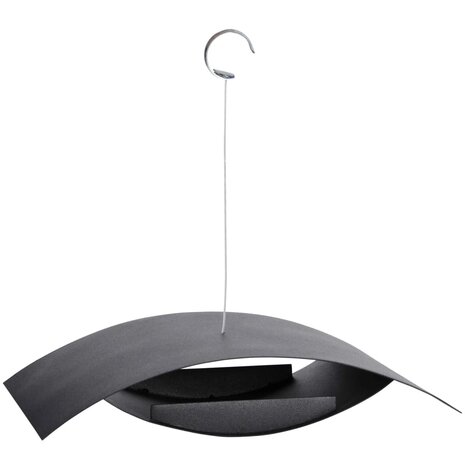Esschert Design Vogelvoederbak hangend zwart S FB437 1