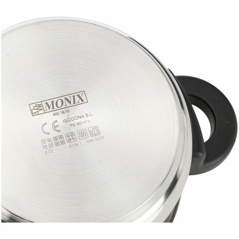 Snelkookpan Monix M530001 Roestvrij staal 4 L 2