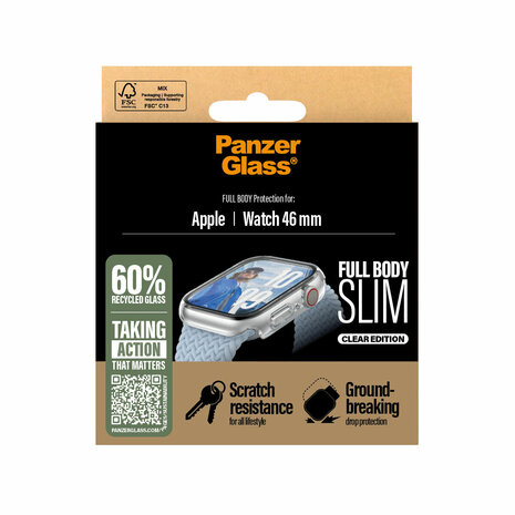 Smartwatch Panzer Glass 3714 Transparant 3