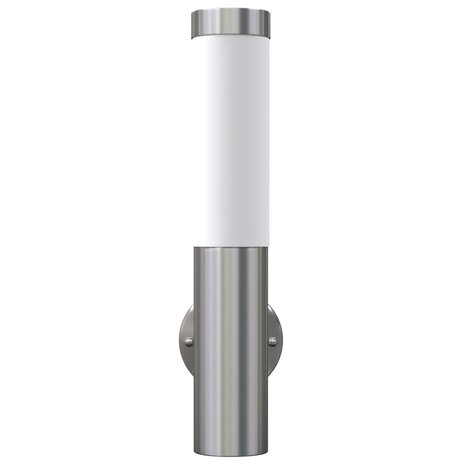 Wandlamp voor binnen en buiten waterdicht RVS 3