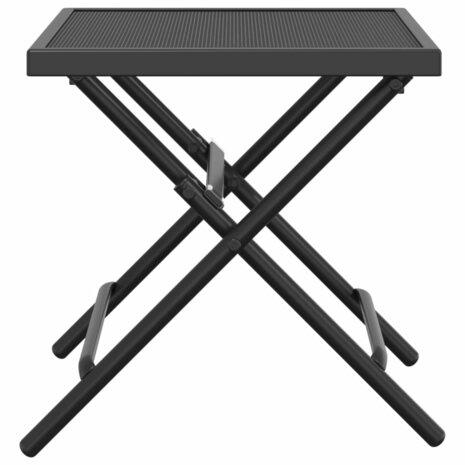 Tuintafel 38x38x38 cm staalgaas antracietkleurig 4