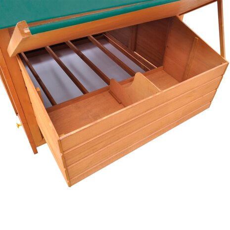Kippenhok 157x97x110 cm hout   6