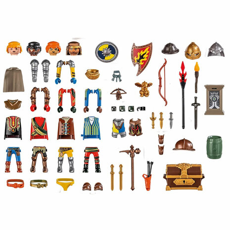 Playset Playmobil Novelmore 45 Onderdelen 2