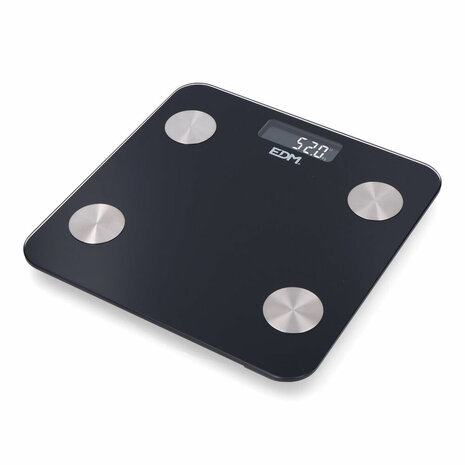 Digitale Personenweegschaal EDM 07613 Body Composition Zwart 180 kg 1
