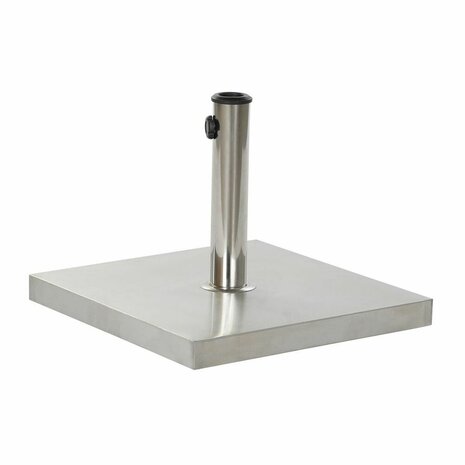 Parasolvoet DKD Home Decor Zilverkleurig Roestvrij staal 45 x 45 x 35 cm (45 x 45 x 35 cm) 1