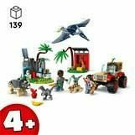 Bouwspel Lego 76963 Jurassic World Baby Dinosaur Rescue Center Multicolour 2