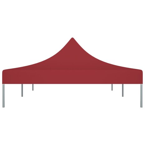 Partytentdak 270 g/m² 6x3 m bordeauxrood 4