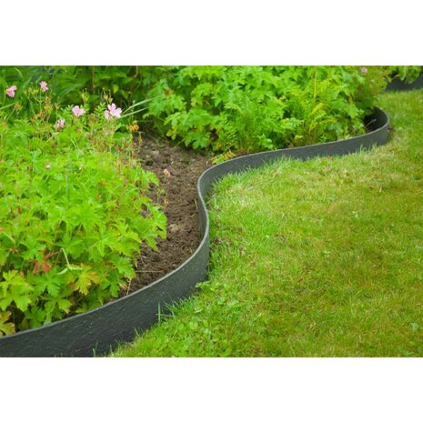 Nature Borderrand 0,12x12 m 5 mm zwart 1