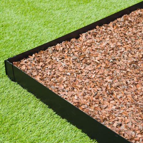 Nature Borderranden 3 st 91,4x10,2 cm zwart 1