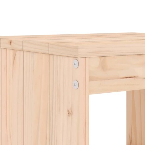 5-delige Barset massief grenenhout 5