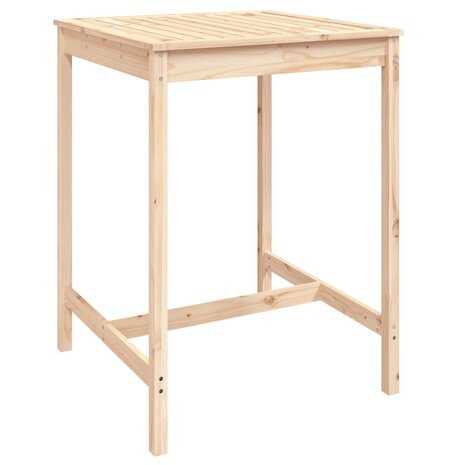 5-delige Barset massief grenenhout 6