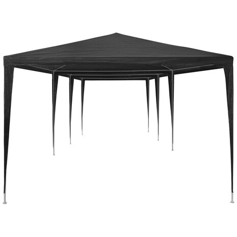 Partytent 3x9 m PE antraciet 2