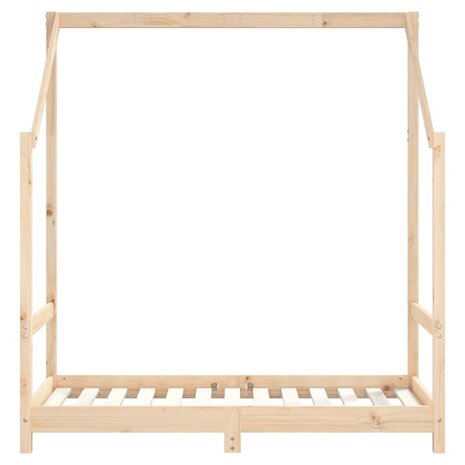 Kinderbedframe 70x140 cm massief grenenhout 4