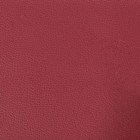 2-delige Loungeset kunstleer wijnrood 6