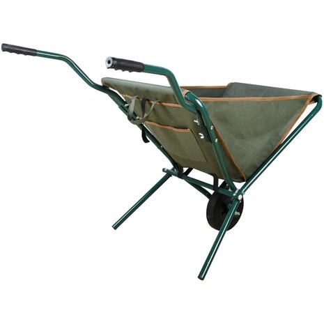 Esschert Design Kruiwagen inklapbaar groen GT138 1