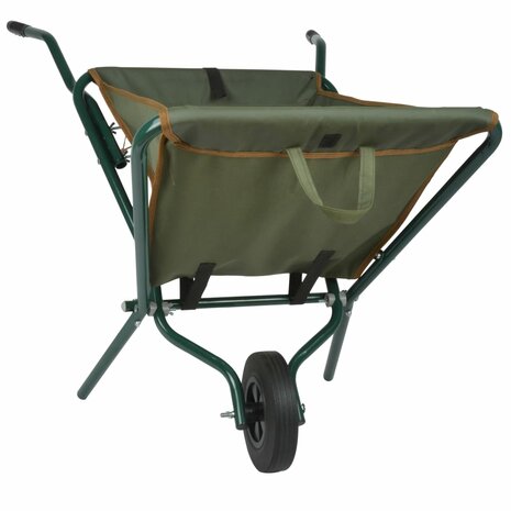 Esschert Design Kruiwagen inklapbaar groen GT138 9