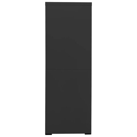 Archiefkast 90x46x134 cm staal antracietkleurig 3