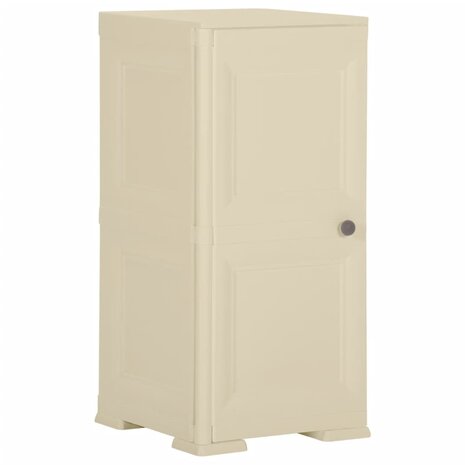 Opbergkast hout-look 40x43x85,5 cm kunststof angorawit 1