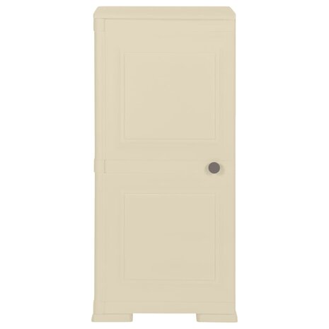 Opbergkast hout-look 40x43x85,5 cm kunststof angorawit 2