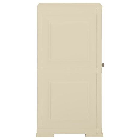 Opbergkast hout-look 40x43x85,5 cm kunststof angorawit 3
